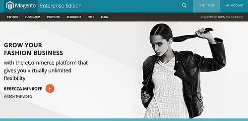 Magento Enterprise Edition is ideally for many business genres including Fashion.